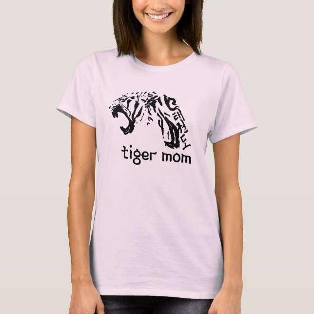 Tiger Mamma Tae Kwon Do T-shirt (Framsida)