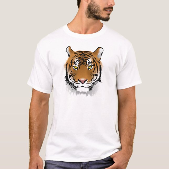 Tiger manar T-Shirt (Framsida)
