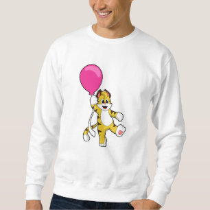 Tiger med Balloon Lång Ärmad Tröja