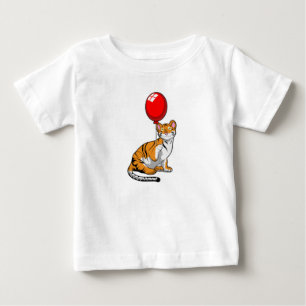Tiger med Balloon T Shirt