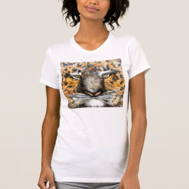 Tiger med en inställningT-tröja T-shirt