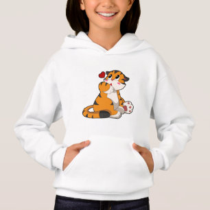 Tiger med hjärta t shirt
