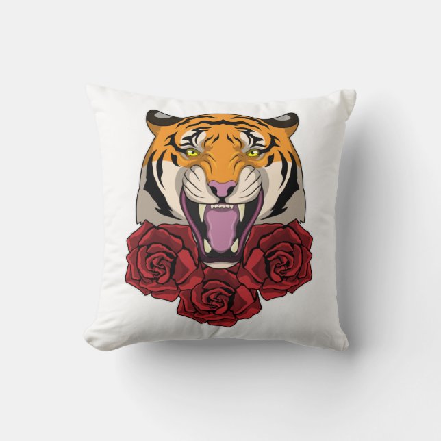 Tiger med Ro Kudde (Framsida)
