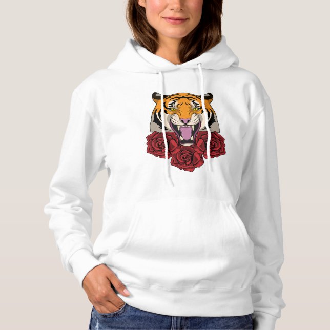 Tiger med Ro T Shirt (Framsida)