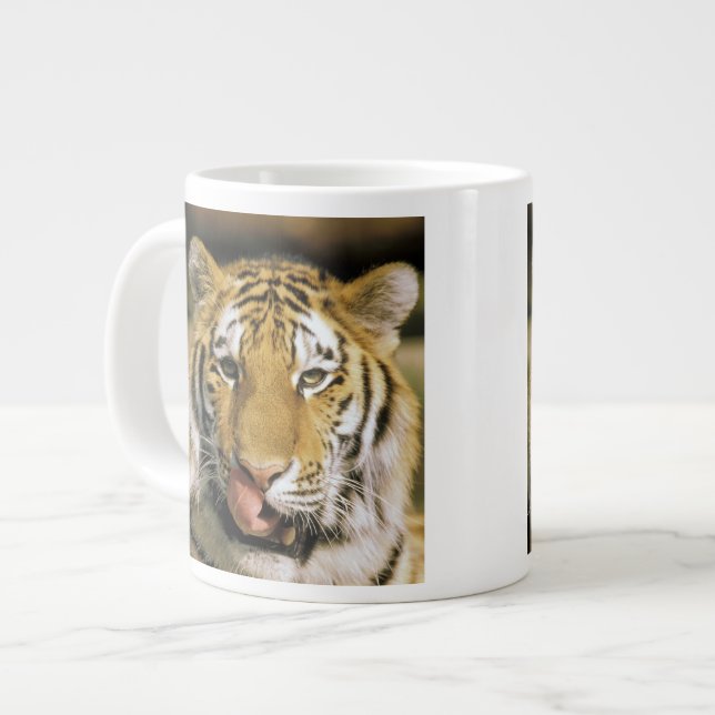 Tiger Michigan Zoo Jumbo Mugg (Framsida vänster)