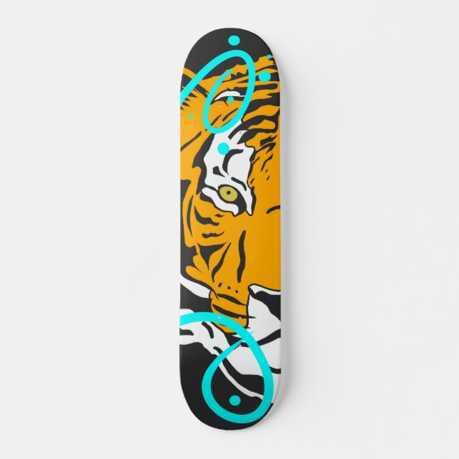 Tiger Mini Skateboard Bräda 18,5 Cm (Framsida)