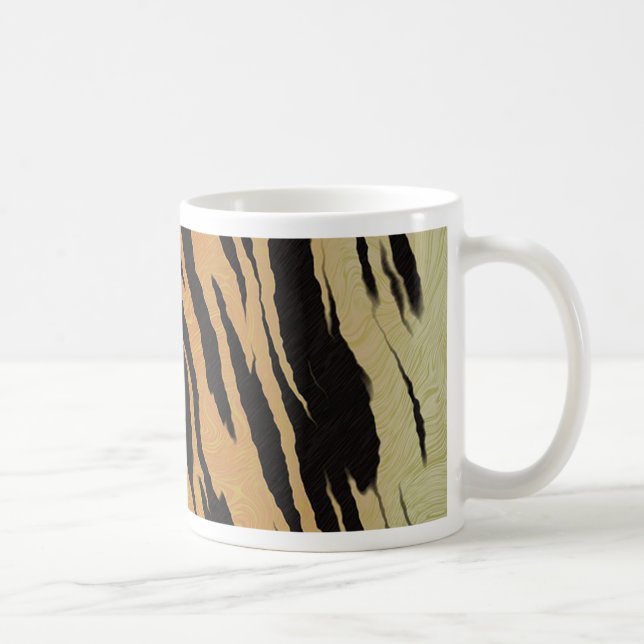Tiger Mönster Kaffemugg (Höger)