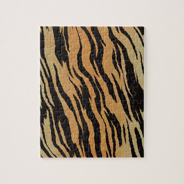 Tiger Mönster Pussel (Vertikal)