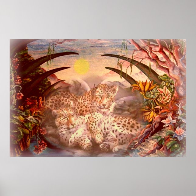 Tiger-morgon Poster (Framsidan)