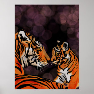 Tiger morsa poster