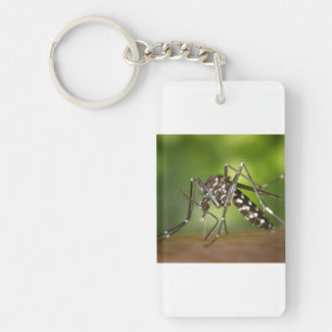 Tiger mosquito nyckelring