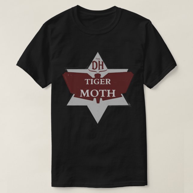 TIGER MOTH Classic T Shirt (Design framsida)