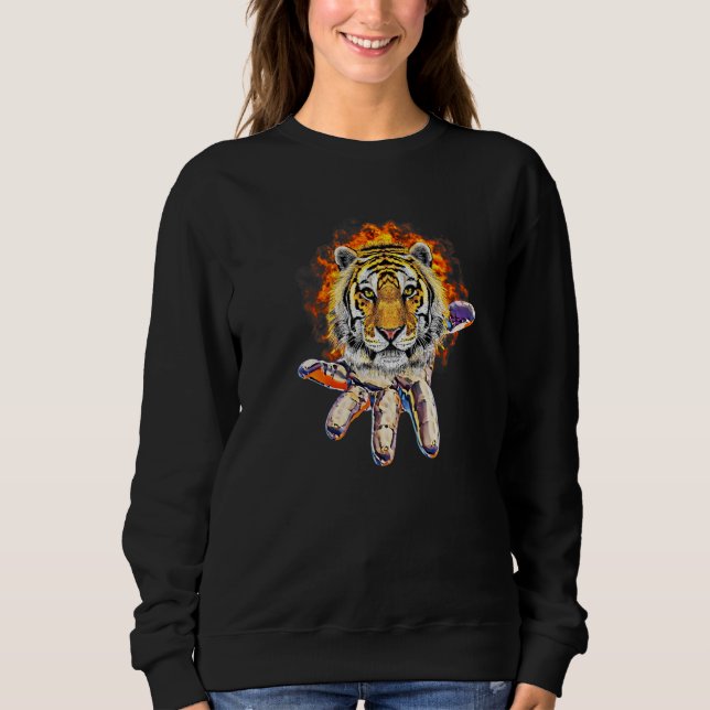 Tiger motiv  22 t shirt (Framsida)
