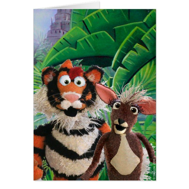 Tiger & Mousedeer kort (Framsidan)