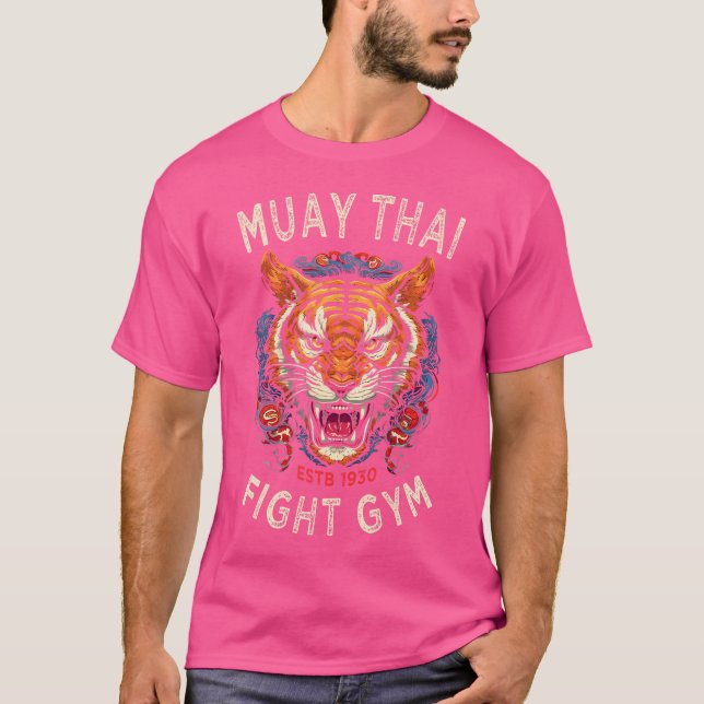 Tiger Muay Thai T Shirt (Framsida)
