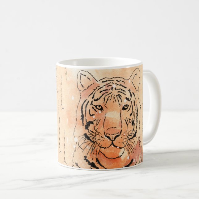 Tiger mugg (Framsida höger)