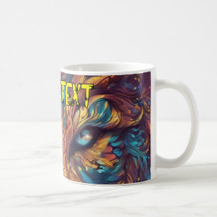 Tiger mugg med anpassningsbarna