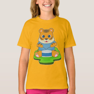 Tiger Musician Drum Music T Shirt