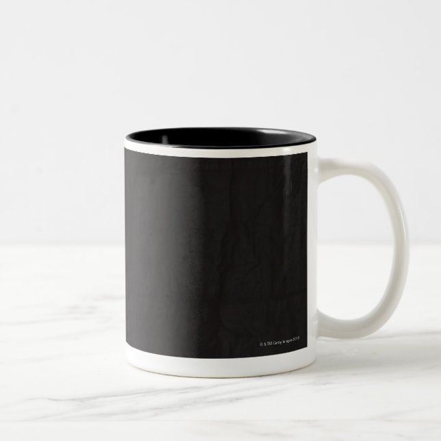 Tiger mycket Två-Tonad mugg (Höger)