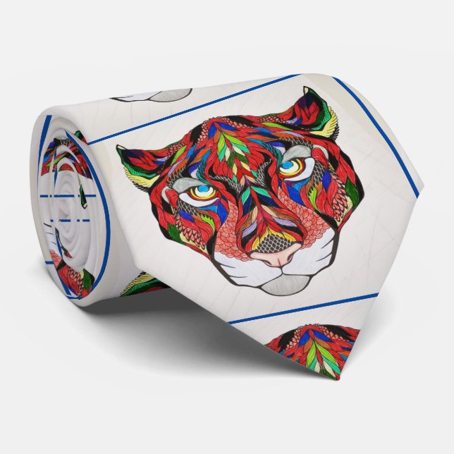 Tiger Neck Tie Slips (Rullad)