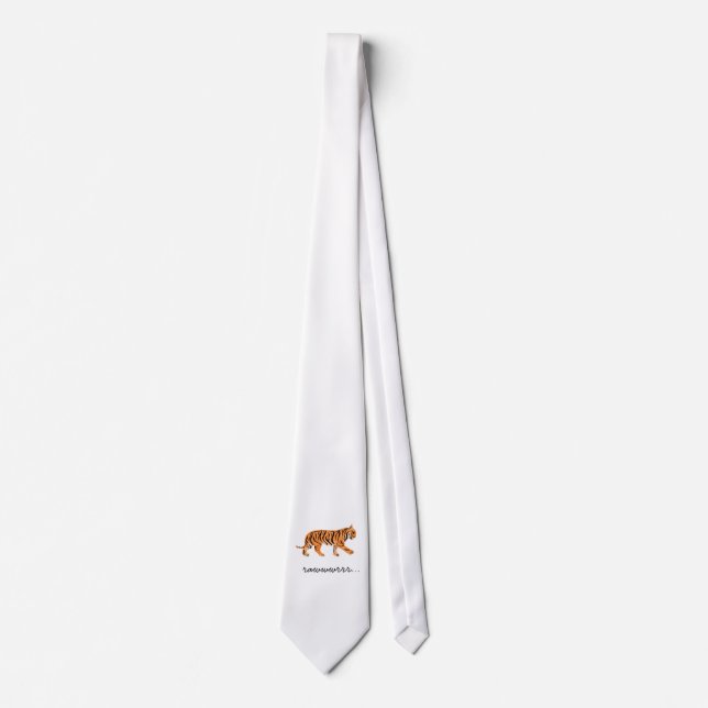 Tiger Neck Tie Slips (Framsida)