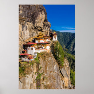 Tiger Nest kloster Poster