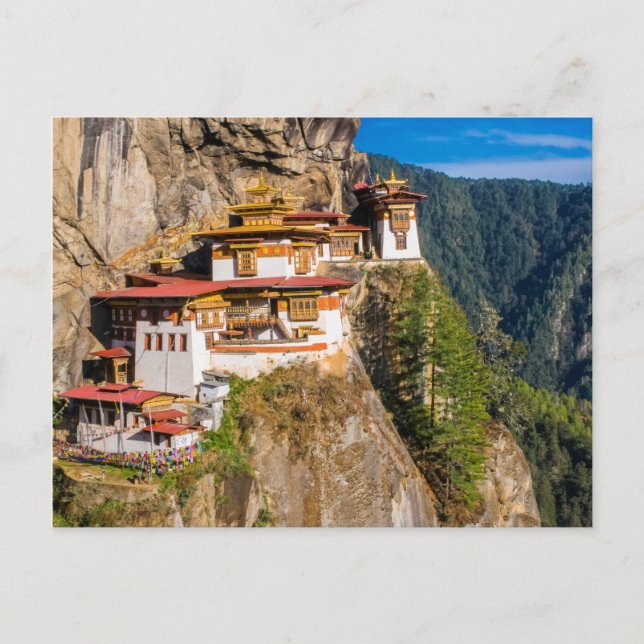 Tiger Nest-klostret Vykort (Framsida)