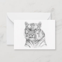 Tiger Note Card Anteckningskort