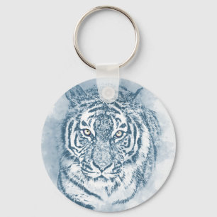 tiger nyckelring