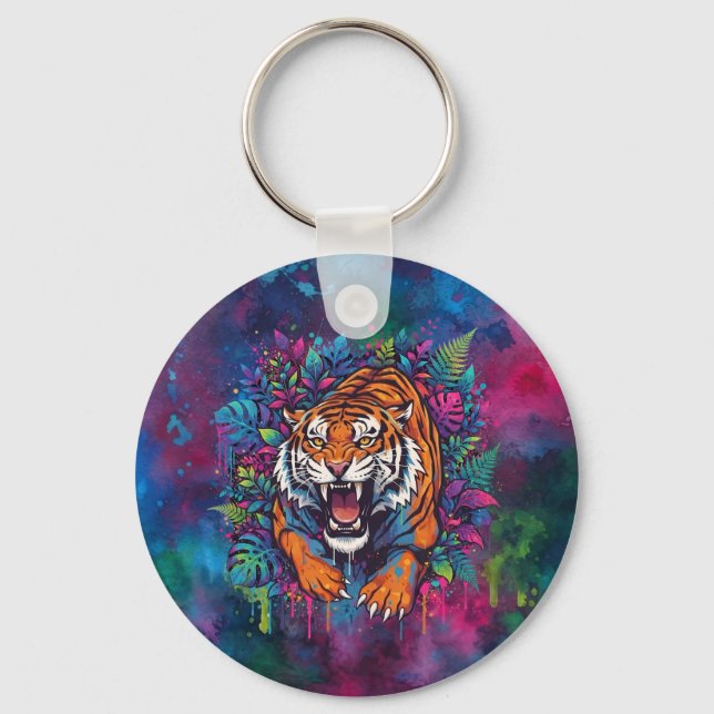 Tiger Nyckelring (Framsida)