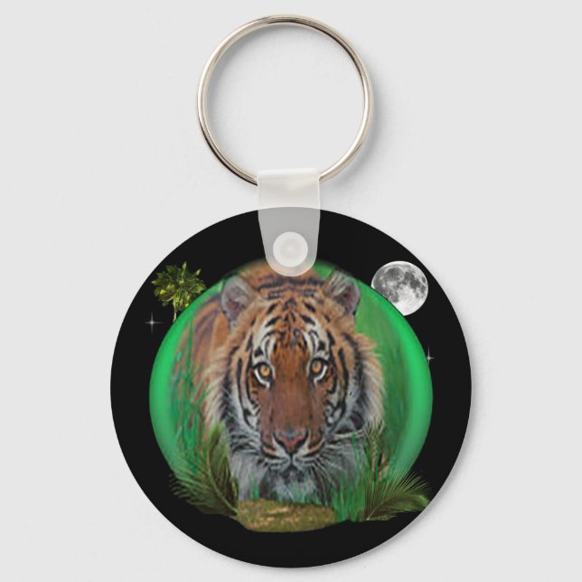 Tiger Nyckelring (Framsida)