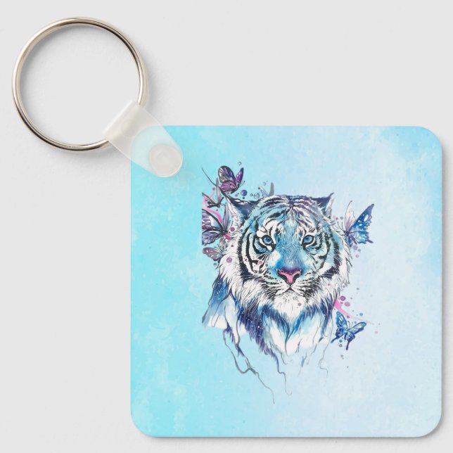 Tiger Nyckelring (Framsida)