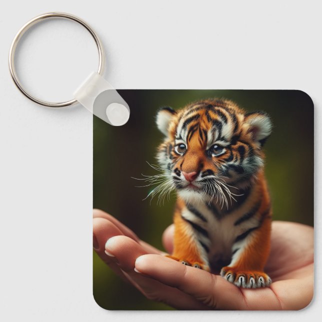 Tiger Nyckelring (Framsida)