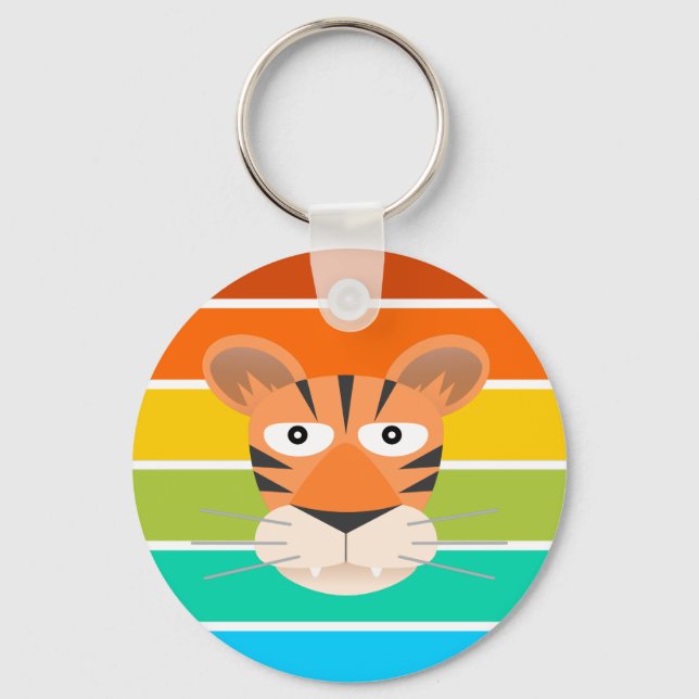 Tiger Nyckelring (Framsida)
