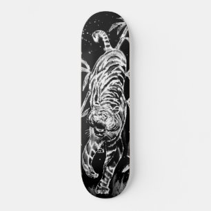 Tiger och Bamboo Mini Skateboard Bräda 18,5 Cm