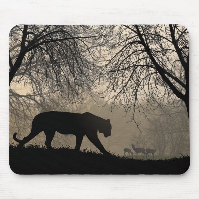 Tiger och Hjort Musmatta (Framsidan)