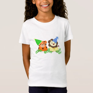 Tiger och Lejon Födelsedagsdesign Tee