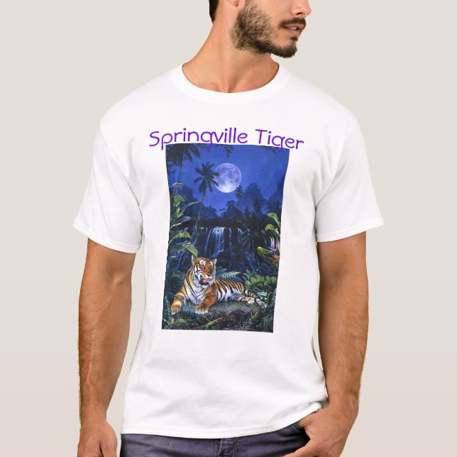 TIGER OCH MÅNE T-SHIRT (Framsida)