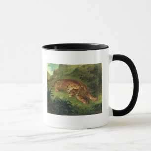 Tiger och orm, 1858 mugg