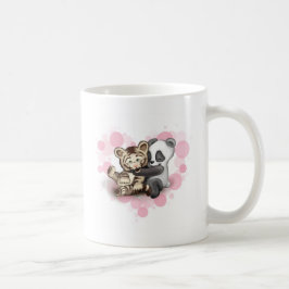 Tiger och Panda Kaffemugg