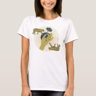 Tiger och Sunburst Boho Graphic T Shirt