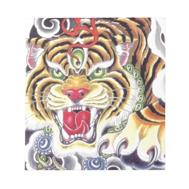 Tiger Öga Anteckningsblock (Framsida)