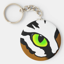 Tiger Öga Keychain Nyckelring