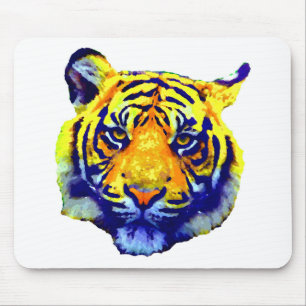 Tiger Öga Pop Art Musmatta