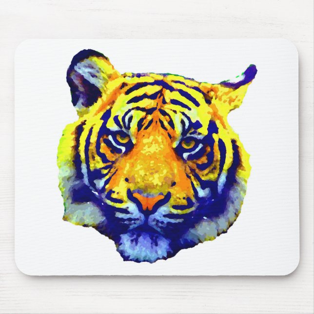 Tiger Öga Pop Art Musmatta (Framsidan)
