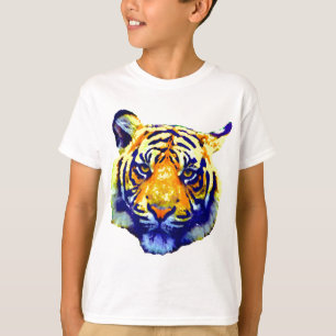 Tiger Öga Pop Art Tee Shirt