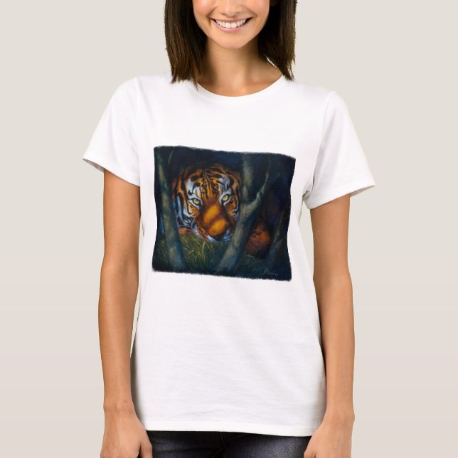 Tiger Öga T Shirt (Framsida)