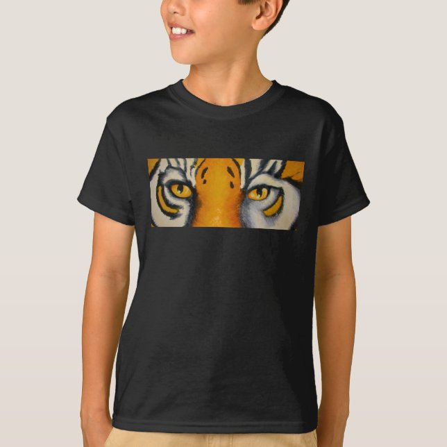 Tiger Öga T Shirt (Framsida)