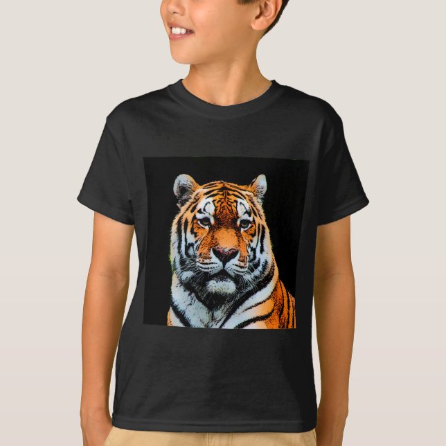 Tiger Ögon inspiration Tee (Framsida)