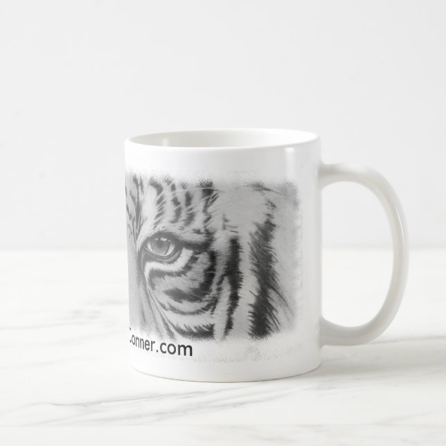 Tiger ögon kaffemugg (Höger)